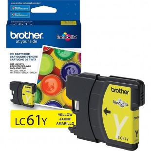 Cartouche d'encre Brother LC61 Jaune